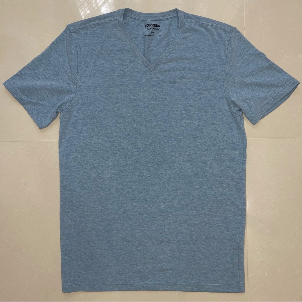 Express Flex Stretch V-neck Shirt